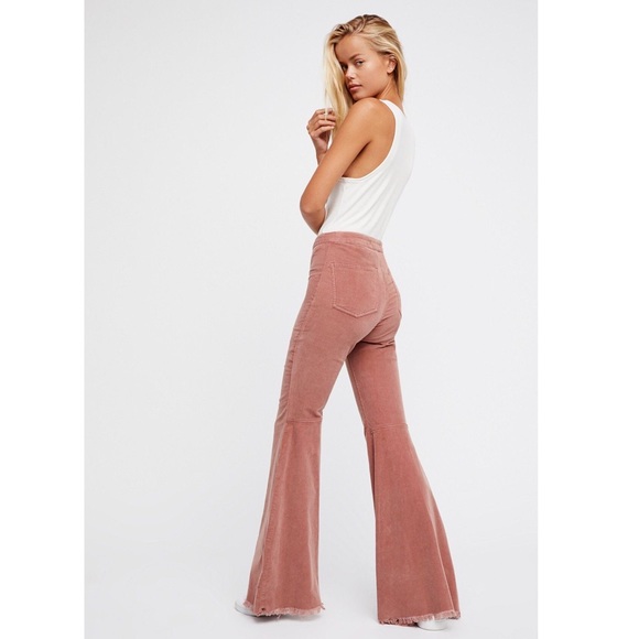 Free People Pants - NWT Free People Just Float On Cord Flare Pants 30